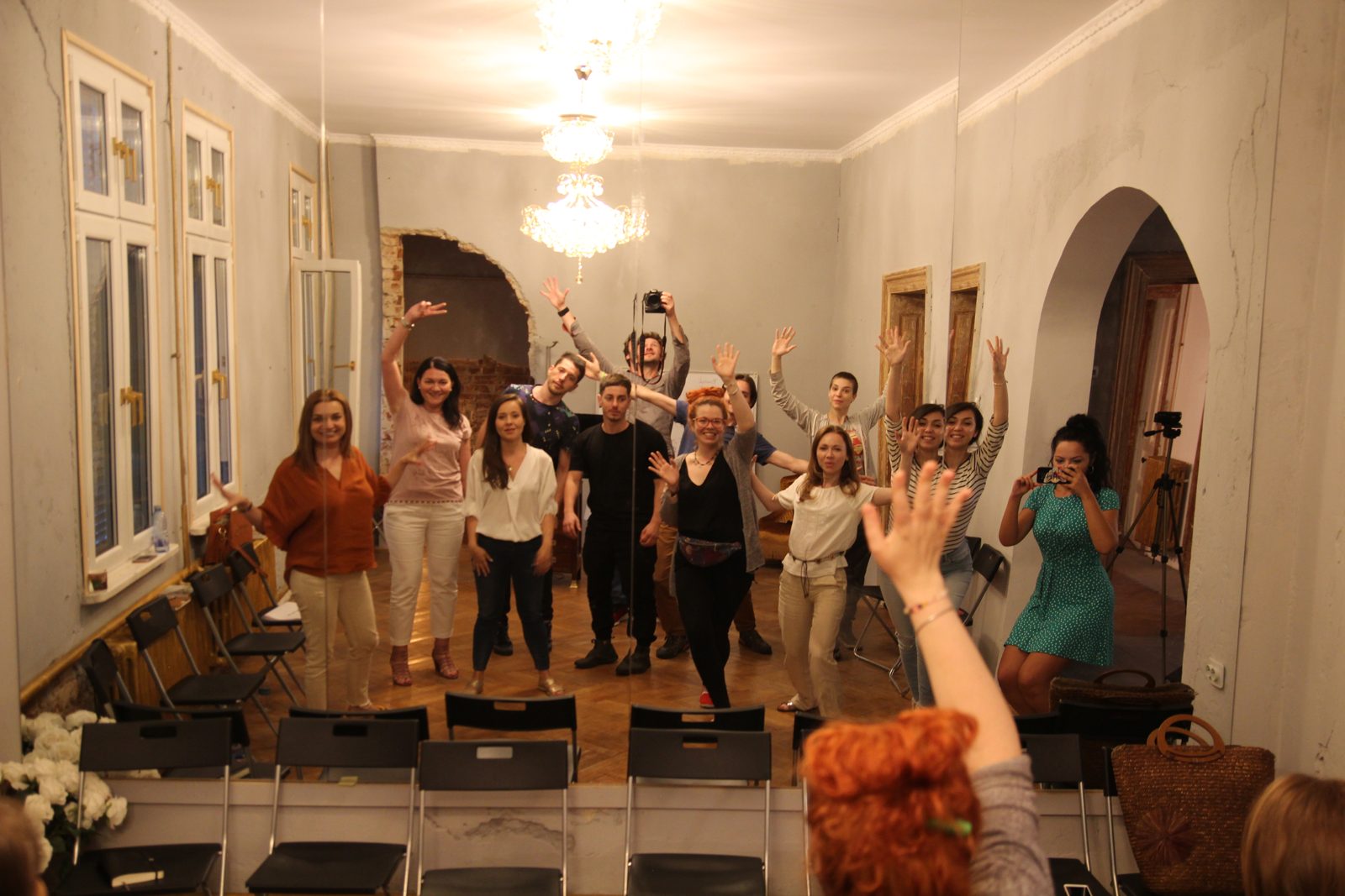 Grupul primei ediții Camera Masterclass, 2018