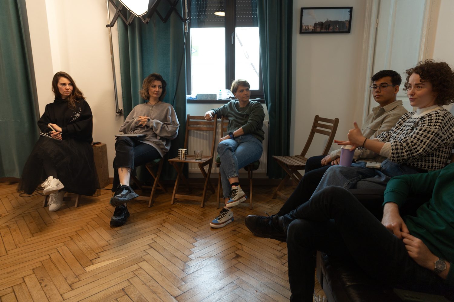 Cursanți la masterclass-ul cu RH Casting, 2025