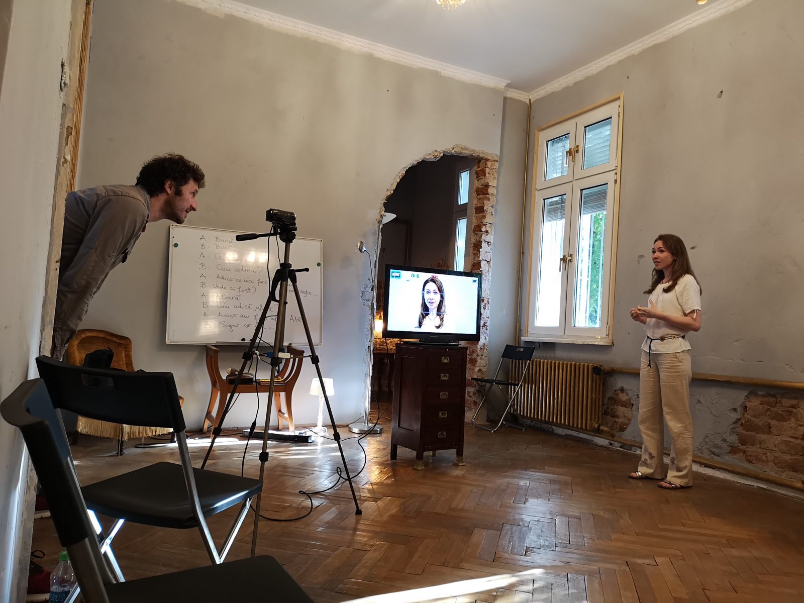 Sesiune Camera Confident 1-la-1 — Edgar Nistor la cameră, clienta în cadru